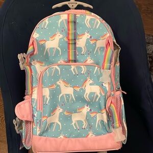 Pottery Barn Kids Unicorn Roller Backpack